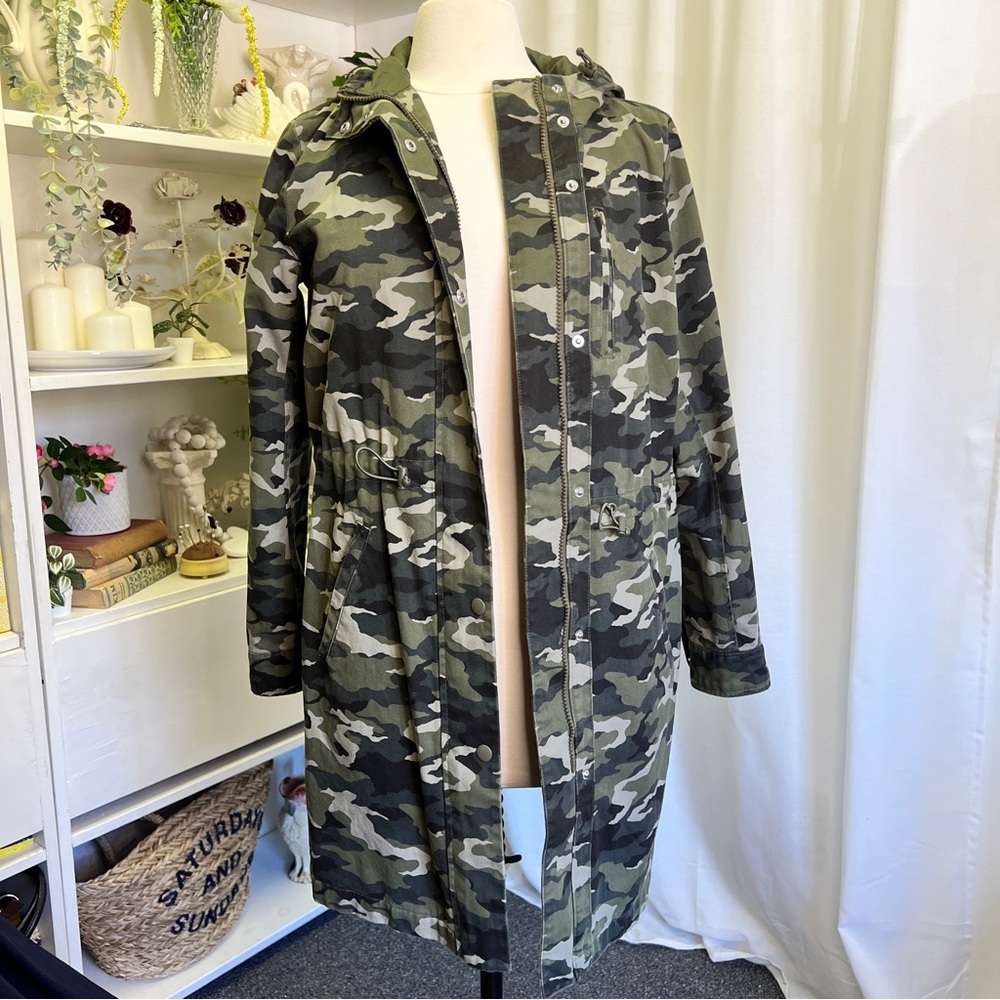 Nine West Camo Anorak Jacket